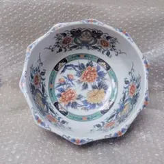 有田焼 若山窯 金彩古伊万里 大皿 十角皿 盛鉢 色絵