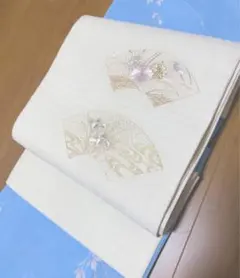 【夏物】上品な刺繍の袋帯