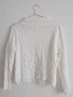 uni ホワイト 長袖シャツ