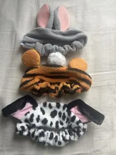 ディズニー　ヘアバンド　とんすけ　ティガー　101匹わんちゃん　3点セット