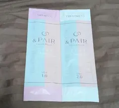 アンドペア　 &PAIR　コントロールリペア2in1 シャンプー　トリートメント