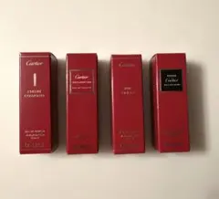 Cartier カルティエ 香水　サンプル 4本　未開封のサムネイル