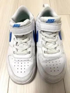 NIKE ナイキスニーカー ホワイト/ブルー　キッズ　20cm