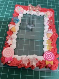 硬質デコケース　写真サイズ　オタ活に！