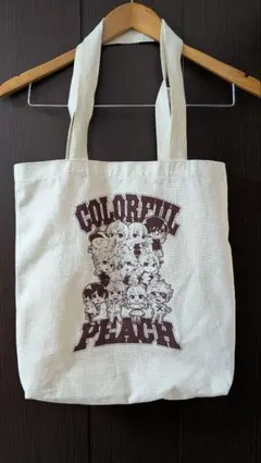 COLORFUL PEACH カラピチ トートバッグ