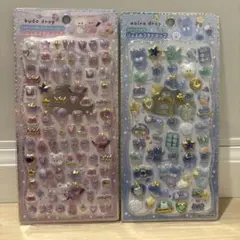 【正規品】　ブドウドロップ　アオイロドロップ　ジュエルプチドロップ　シール