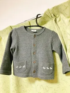 ParentsDream 95cm グレー　ガーディガン