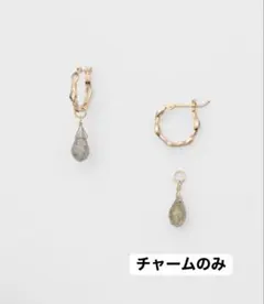 アガット　ラブラドライト　チャーム　agete 付属品なし