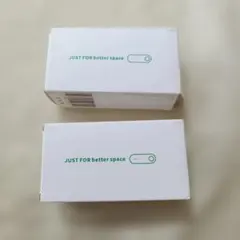 最終値下げ　just for better space 空気清浄機　2つセットのサムネイル