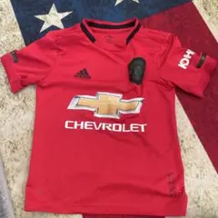 adidas マンチェスター・ユナイテッド Tシャツ 赤