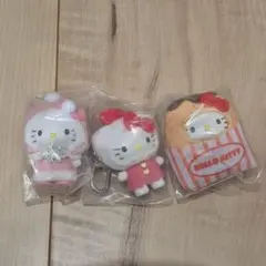 ハローキティ　ちびっとも　和菓子　おかず　雪の精