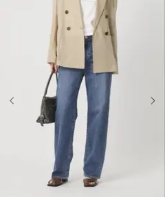 BEAUTY&YOUTH 別注RED CARD35th Anniv.デニムパンツ