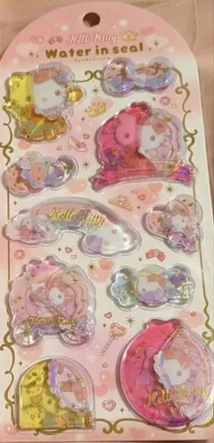 ウォーターインシール　キティちゃん