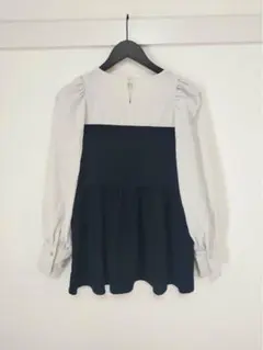 prose verse ペプラム トップス パフスリーブのサムネイル