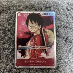 ワンピースカード モンキー・D・ルフィ P-022 FILM RED プロモ - メルカリ