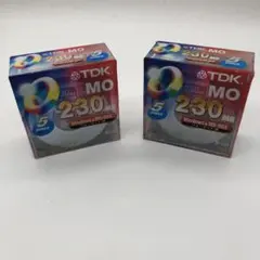 TDK MO 230MB 5枚セット✖️2