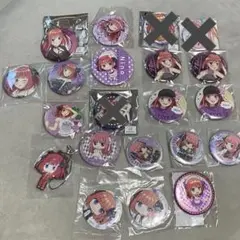 五等分の花嫁　二乃　缶バッジ　ラバスト　まとめ売り　セット　クリスマス　カジノ