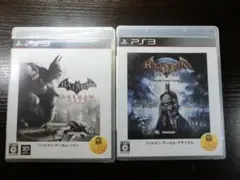 【PS３ソフト】バットマン・アーカムシリーズ2本セット
