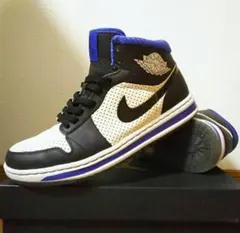 NIKE AIR JORDAN ALPHA 1青バーシティロイヤル27.5cm黒