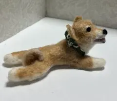 柴犬 白柴 羊毛フェルト ハンドメイド No.42 - メルカリ
