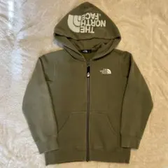 THE NORTH FACE フルジップパーカー 120サイズ オリーブグリーン