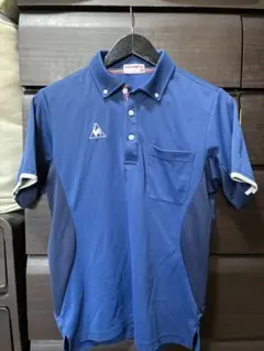 le coq sportif ポロシャツ　介護　ネイビー　ユニセックスMサイズのサムネイル