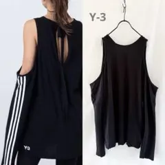 Y-3ワイスリー adidas YohjiYamamoto カットショルダーTのサムネイル