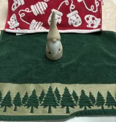 クリスマスフェイスタオル　クリスマス　ノーム