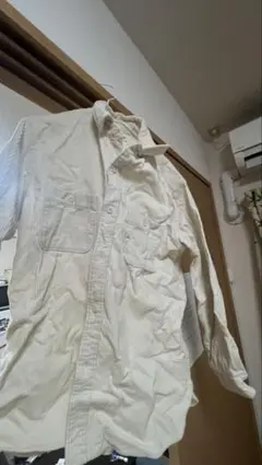 メンズ 長袖シャツXL ジャケットコーデ