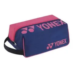 YONEX シューズケース ネイビー ピンク