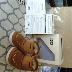 UGG ブラウン スエードブーツ 2/3 (XS)