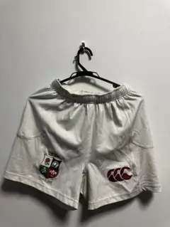貴重】ミズノ MIZUNO／イングランド型ラグビーパンツ（赤・新品）W80