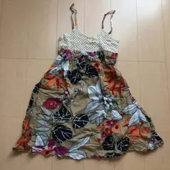 エスニックキャミワンピ