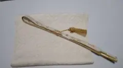 礼装用の帯揚げ、帯締めのセット Y155