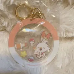 韓国限定 ポケピース ポップアップ ガチャ アクリルキーホルダー ヒバニーのサムネイル
