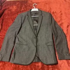 ビジネスジャケット グレー Lサイズ