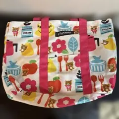 リラックマ　ナイロン トートバッグ