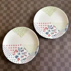 ②LAURA ASHLEY ローラアシュレイ　ケーキ皿　皿　プレート　2枚のサムネイル