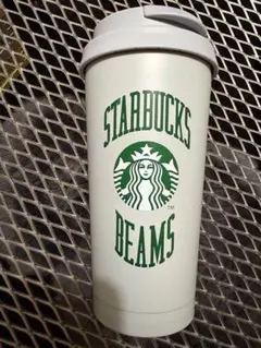 スターバックス×ビームス★タンブラー★グレー★スタバ★beams★グリーンコラボ
