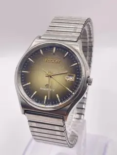 RICOH　RIQUARTZ　デイト　メンズ腕時計　ヴィンテージ　稼働