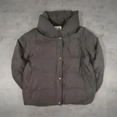 【美品】y2k ikka ダウンジャケット グレー M 古着のサムネイル