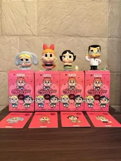 CRYBABY×パワーパフ ガールズ シリーズ 4体セット 本体未開封