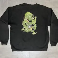 USA製 vintage STUSSY スウェット ドラゴン