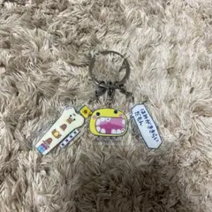 たまごっち 一番くじ Ｇ賞 おみせっちの3連アクリルチャーム