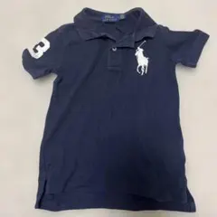 ポロシャツ ネイビー 120/60
