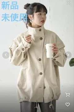 y*m様 チャオパニックティピー【マルチウェイ】袖取り外しポンチョ風トレンチミドのサムネイル