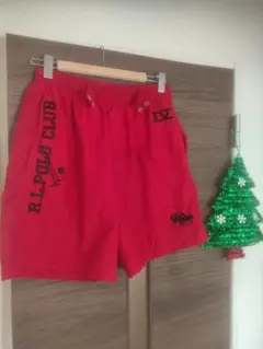 赤 ショートパンツ XXL