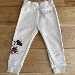 【GAP×Disney】ディズニー ミッキー スウェットパンツ 裏起毛100cm