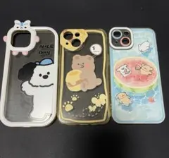 iPhone13用 ソフトケース 3点セット まとめ売り