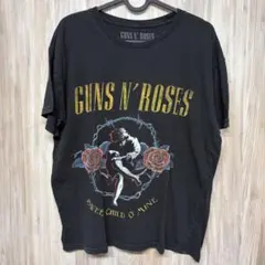 ガンズ Guns N' Roses バンドTシャツ Ｌ